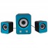 Компьютерные колонки с сабвуфером СТ FT-202 mini 2.1 Синие