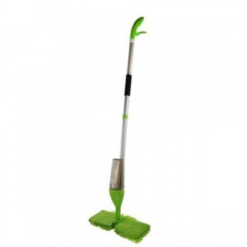 Швабра с распылителем с насадкой для мытья окон и пола Healthy Spray Mop + дополнительная насадка-подушечка
