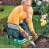 Садовая скамейка-подставка для дачи СТ Garden Chair 60см Зеленая