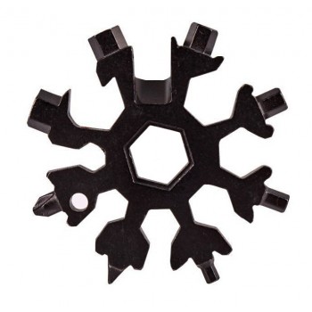 Универсальный гаечный ключ Снежинка СТ Multitool Snowflake Tool Черный