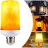 Лампочка светильник с эффектом пламени СТ led flame light bulb (имитация огня Е27)