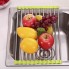 Сушилка для посуды на мойку (раковину) Kitchen Drainboard 23*47см Салатовая