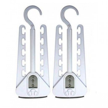 Двойная вешалка для одежды Dual Hanger с LED светильником