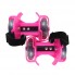 Роликовые коньки на пятку Small whirlwind pulley - Розовые, ролики на обувь