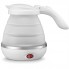 Силиконовый складной электрочайник Folding Kettle WDL-09B, Белый 600мл
