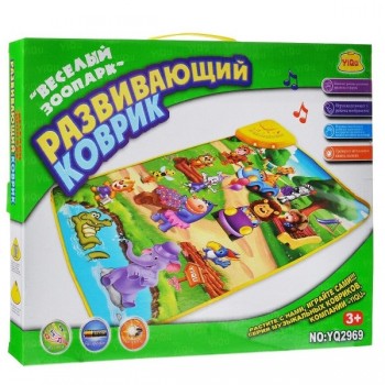 Коврик Веселый зоопарк MToys YQ 2969