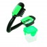 Ручная овощерезка  MVA с комбинируемыми насадками 5 в 1 и контейнером с крышкой, зеленый
