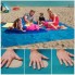 Пляжный коврик Антипесок Sand leacage  150х200 см, голубой