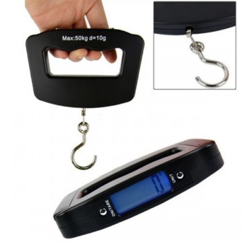 Ручные электронные весы с подсветкой СТ Luggage Scale 50kg (1522 ACS A09) Черные