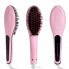 Электрическая расческа выпрямитель, Fast Hair HQT-906, Розовая, для выравнивания волос