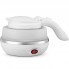 Силиконовый складной электрочайник, Folding Kettle WDL-09B, белый, чайник дорожный, туристический
