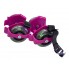 Роликовые коньки на пятку Small whirlwind pulley - Розовые, ролики на обувь