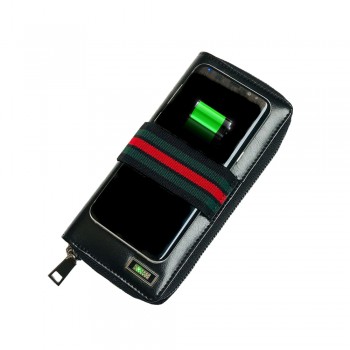 Портмоне бумажник-Power Bank DMV с функцией беспроводной зарядки смартфона 6000 mAh, отлично подойдет на подарок Портмоне бумажник-Power Bank DMV с функцией беспроводной зарядки смартфона 6000 mAh, отлично подойдет на подарок